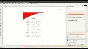 Создаем календарь в Inkscape / Create Calendar in Inkscape
