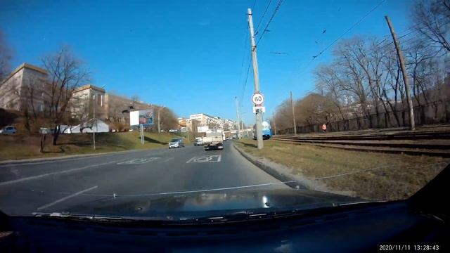 Владивосток, улица Луговая, ноябрь 2020 г. смотреть онлайн