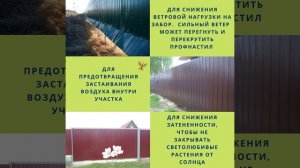 Зачем нужна вентиляция в заборе?