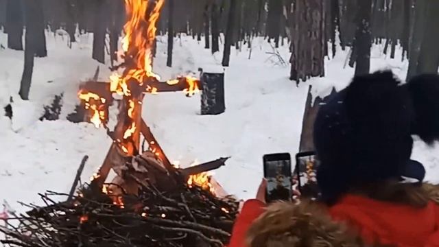 проводы зимы.готовка блинов смотреть онлайн