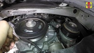 How to Replace the drive belt on the Toyota RAV4 2013 to 2018