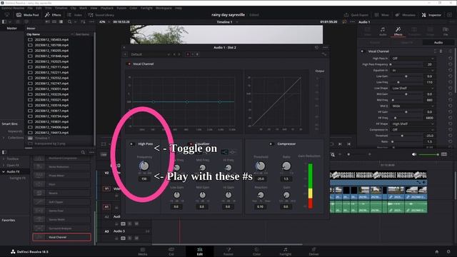 ? Reduce Wind Noise in DaVinci Resolve Tutorial ? Quick and Easy Audio Fix in 2 Minutes смотреть онлайн