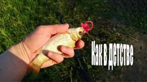 ЛОВЛЯ КАРАСЯ НА ДЕРЕВЕНСКОМ ОЗЕРЕ | КОГДА ЛУЧШЕ КЛЮЁТ? ВЕЧЕРОМ ИЛИ УТРОМ ?