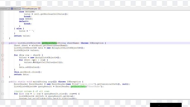 Java Apache POI | Excel reader | Backbone of test data | Easy integration | смотреть онлайн