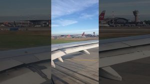 Взлёт и разгон самолета.Москва-Екатеринбург 2019