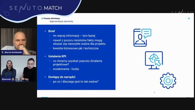 SEO Match: Start współpracy z agencją SEO. Na co zwrócić uwagę? | Webinar | Bluerank смотреть онлайн