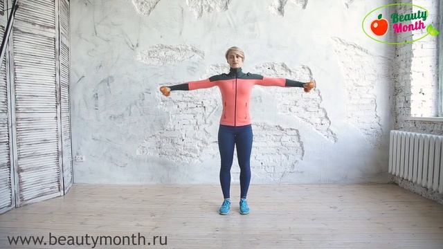 Махи гантелями в сторону смотреть онлайн