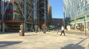 LONDON WALK from Waterloo Station to Tate Modern incl. Blavatnik Building Viewing Level | England