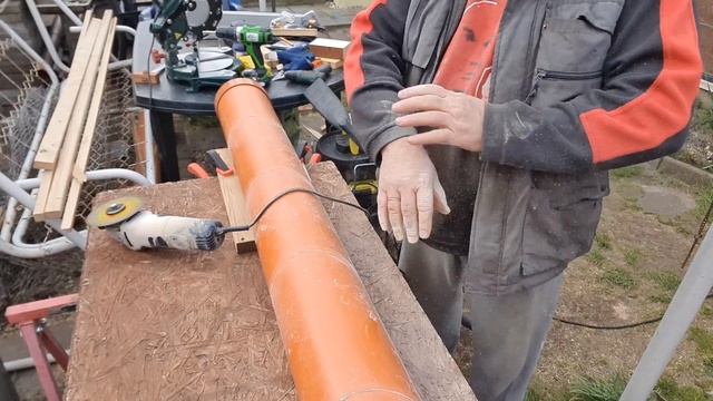 Грядка для клубники из трубы по диагонали . смотреть онлайн