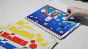 Материал для работы с логическими блоками Дьенеша "Давайте вместе поиграем",  компания "Корвет"