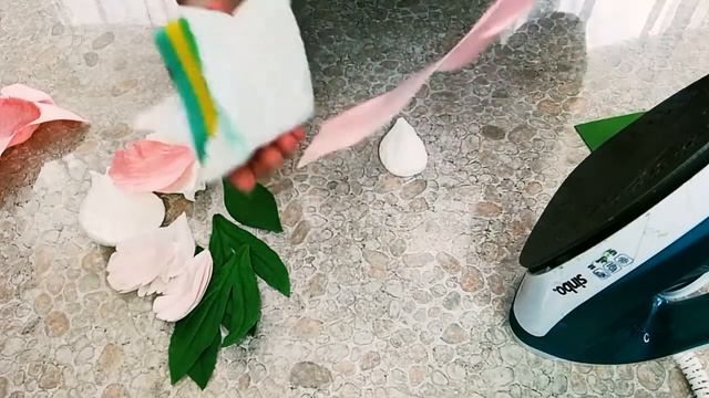 Как сделать красивый оттиск фоамирана на молде