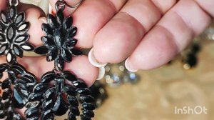 Моя коллекция бижутерии. Серёжки 1 часть