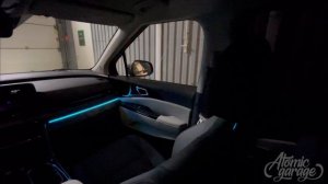 Контурная подсветка салона AmbientLight на KIA Carnival