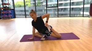 Три упражнения на РАСТЯЖКА "галифе". Худые ноги и красивые колени