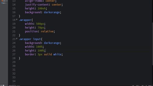 Animated Input Label using HTML and CSS | CSS Animations