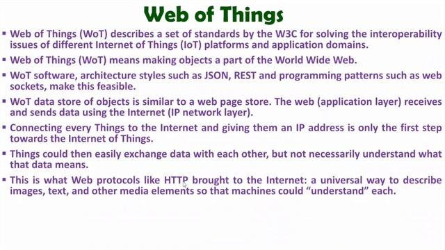 WoT - Web of Things, #IoT #InternetofThings смотреть онлайн