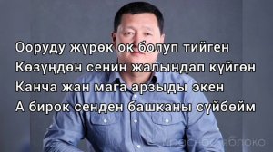 Сыймык Бейшекеев "Арзуу". Караоке