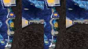 The starry night Stereo VR experience