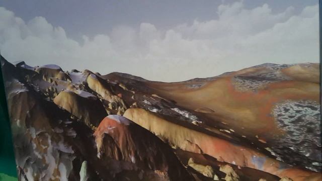 Натяжной потолок изготовленный по технологии Double Vision смотреть онлайн