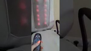 Массажная накидка для спины в машину и на кресло