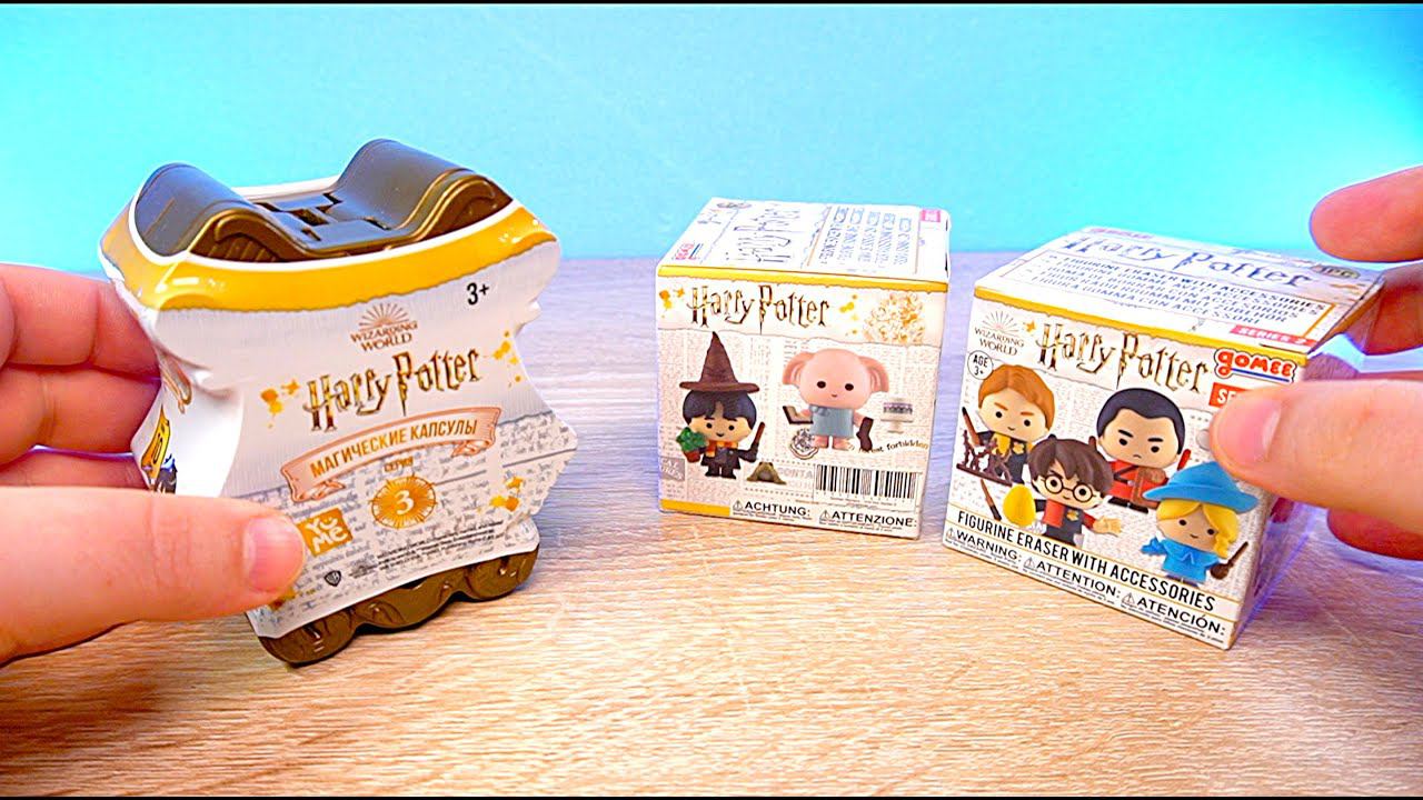 Yume Harry Potter Магическая капсула серия 3 и Гарри Поттер Таинственный куб смотреть онлайн