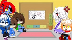 Undertale react megalovania animation(gacha club)