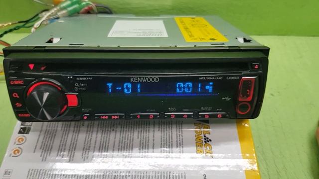 Магнитала KENWOOD U363R USB CD смотреть онлайн