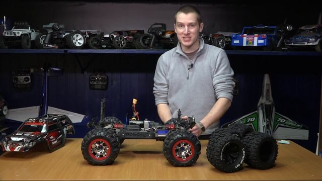 Тюнинг Traxxas Summit ... БК система и колеса смотреть онлайн