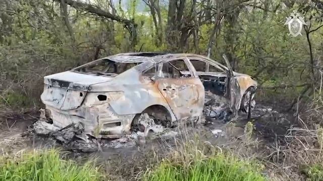 Автомобиль, на котором ехали пропавшие на Кубани аниматоры, нашли сгоревшим в лесополосе