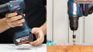 Bosch GSR 185-LI - Bormașină cu 1 acumulator 18 V, 4 Ah - Hai să o vezi la treabă!