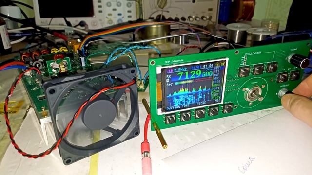 Работа в эфире на 40 метрах 100 Вт SDR Маламут 2022 смотреть онлайн