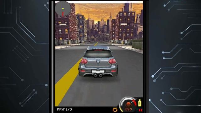 Прохождение мобильной Java игры Need for Speed Undercover 3D. Часть 1. смотреть онлайн