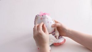 Текстильная кукла "Зайка Шарик", сувенирная мастерская  "Нежный ветер"