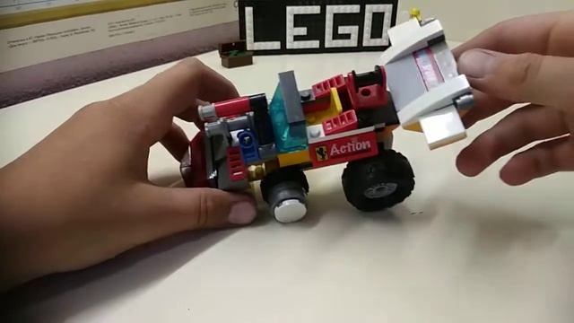 Лего самоделка - мини гоночный балит !!! смотреть онлайн