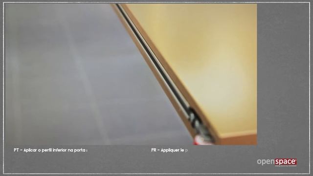 Установка раздвижной системы  INVISIBLE WOOD дверь деревянная.