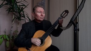 Раймонд Паулс. Долгая дорога в дюнах  (на гитаре). Обработка Олега Копенкова