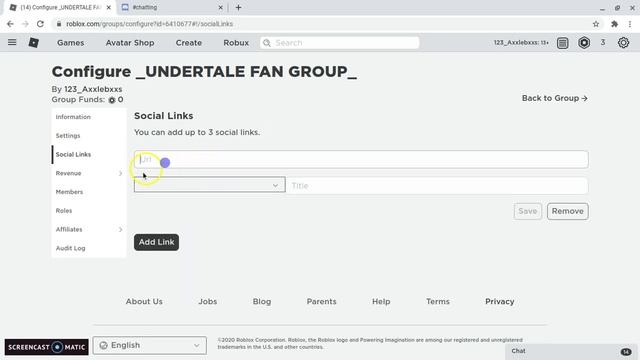 How to add your Discord link into your Roblox Group смотреть онлайн