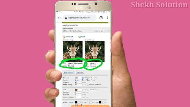 How to Reduce Image size in kb in android mobile up to 100 kb ? || photo ko mb se kb me kaise kre смотреть онлайн