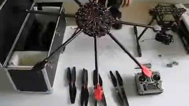 Профессиональный октокоптер FE900 - сборка