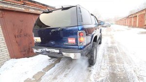 Шеви ТАХО 840 выхлоп FortLuft 3"