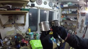 Гаражные движухи. LADA Granta. Стук мотора. Замена поршней.