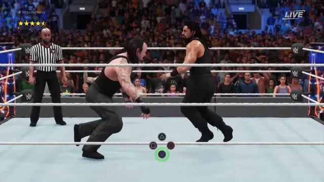 WWE 2K18 Roman Reigns vs. The Undertaker @ Wrestlemania 33 смотреть онлайн