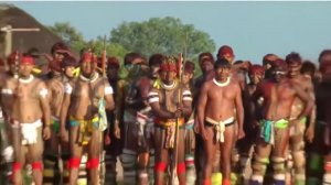 Xingu Tribe People from the Village of Yawalapiti 