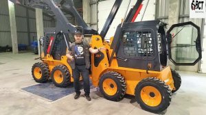 Сравнение минипогрузчиков. BAWOO с вертикальным и радиальным подъемом.В чем отличия и преимущества_