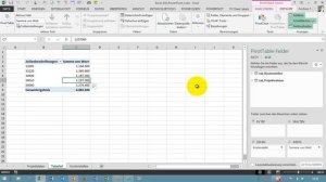 Excel - PowerPivot # 4 - Berechnete Felder - Measures