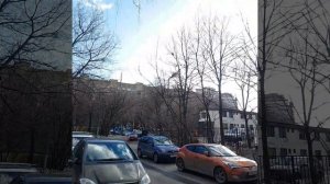 Гагаринский район Москва 25 марта 2019 г. дворы и переулки
