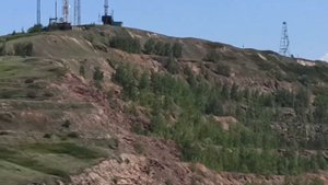 Магнитогорск, на горе Магнитной, карьер, промзона левобережья (14.07.2021)