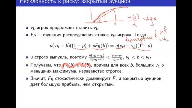 Семинар по аукционам, (auction theory with private values, Maskin) МКН, 25марта, 2020 смотреть онлайн