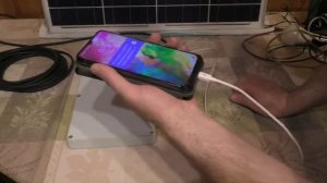 Солнечная  походная электростанция