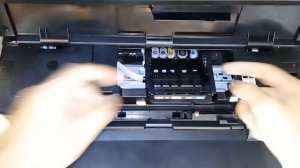 Снятие печатающей головки Canon pixma iP7240